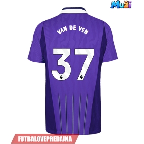 Lacne Muži Futbalové dres Tottenham Hotspur Micky van de Ven #37 2026-27 Krátky Rukáv - Tretina